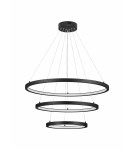 Pendant lamps - Luces Exclusivas IRUN Pendant Modern Black 3xLED max 108W 3000K LE43301 - product 1