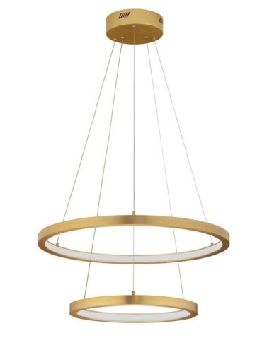 Luces Exclusivas IRUN Pendant Modern Gold and shades of gold 2xLED max 60W 3000K LE43303
