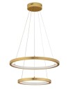 Luces Exclusivas IRUN Pendant Modern Gold and shades of gold 2xLED max 60W 3000K LE43303