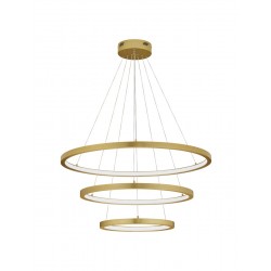 Luces Exclusivas IRUN Wisząca Nowoczesna złoty i odcienie złota 3xLED max 108W 3000K LE43304