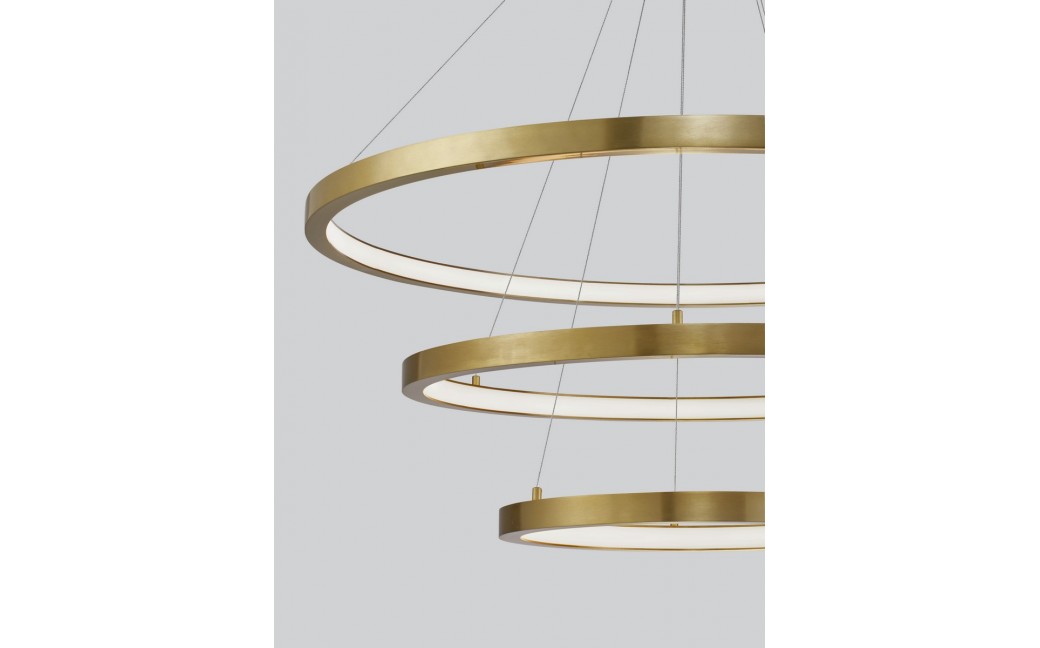 Luces Exclusivas IRUN Wisząca Nowoczesna złoty i odcienie złota 3xLED max 108W 3000K LE43304