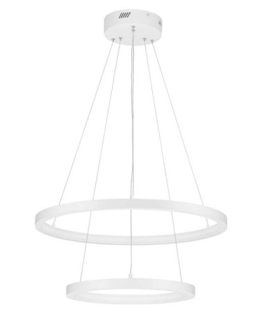 Luces Exclusivas IRUN Wisząca Nowoczesna biały 2xLED max 60W 3000K LE43306