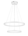Luces Exclusivas IRUN Pendant Modern White 2xLED max 60W 3000K LE43306