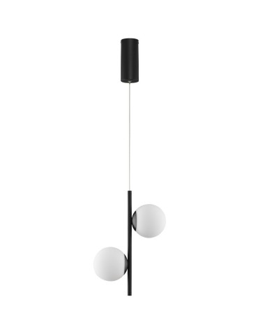 Luces Exclusivas ABALA Pendant Modern Black 2xLED max 16W 3000K LE43308
