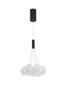 Luces Exclusivas ABALA Pendant Modern Black 7xLED max 49W 3000K LE43309