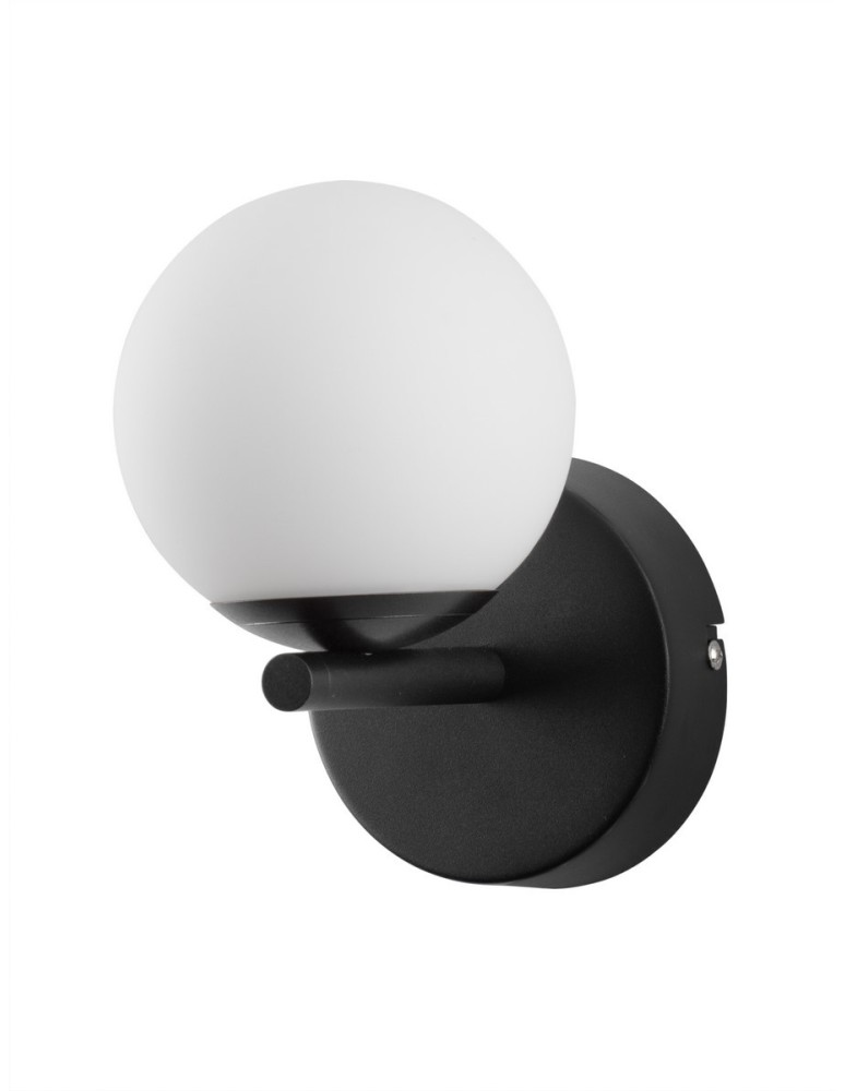 Kinkiety - Luces Exclusivas ABALA Ścienna Nowoczesna czarny 1xLED max 8W 3000K LE43310 - produkt kolory-swiatla.pl 1