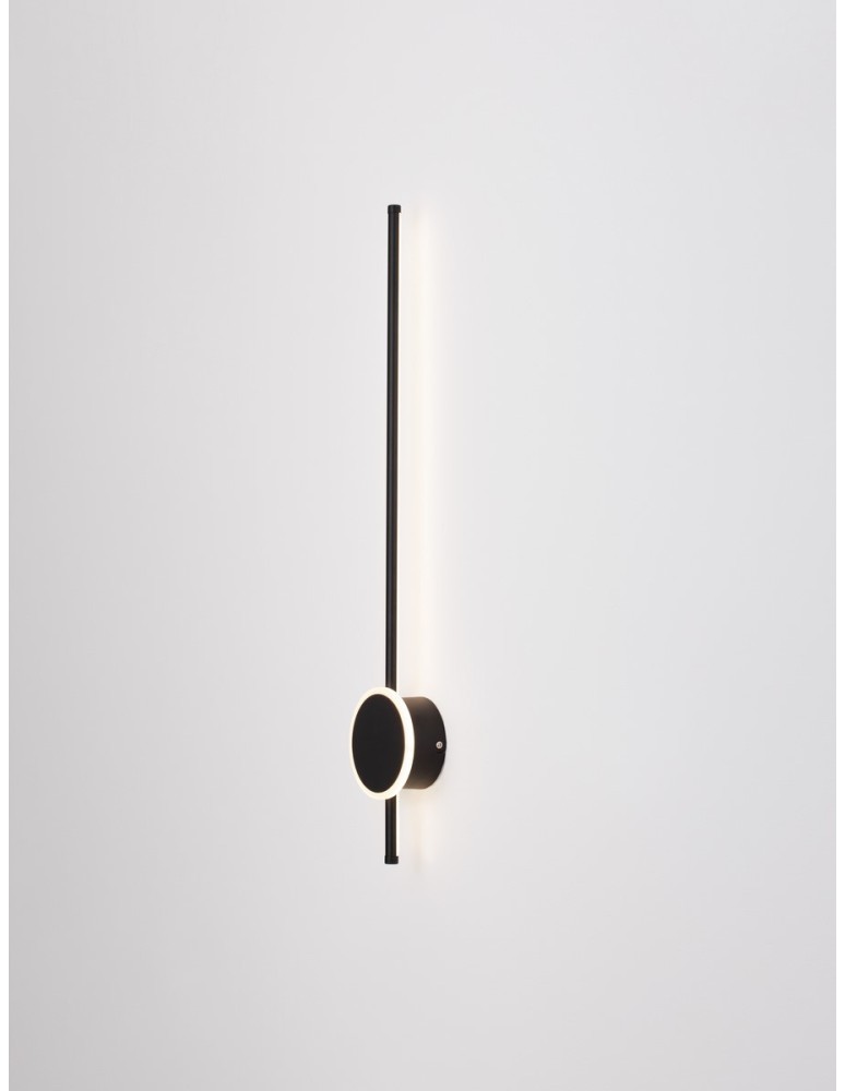 Wall lamps - Luces Exclusivas ABORE Wall-mounted Modern Black 1xLED max 22W 3000K LE43314 - product kolory-swiatla.pl 2