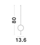 Wall lamps - Luces Exclusivas ABORE Wall-mounted Modern Black 1xLED max 22W 3000K LE43314 - product 4