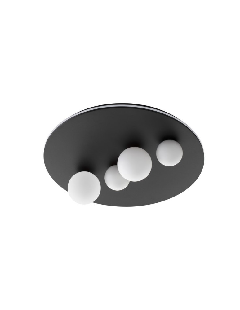 Ceiling lamps - Luces Exclusivas ABRAS Ceiling Modern Black 4xLED max 63W 3000K LE43315 - product kolory-swiatla.pl 1