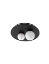 Luces Exclusivas ABRAS Ceiling Modern Black 2xLED max 40W 3000K LE43317