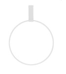 Pendant lamps - Luces Exclusivas ABUYA Pendant Modern White 1xLED max 30W 3000K LE43321 - product 1