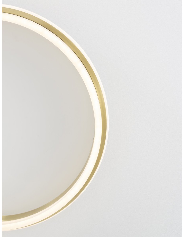 LED ceiling lamps - Luces Exclusivas ACALA Ceiling Modern Gold and shades of gold 1xLED max 60W 3000K LE43327 - product kolory-swiatla.pl 2
