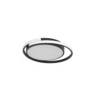 Ceiling lamps - Luces Exclusivas ACAPA Modern Ceiling Black 1xLED max 30W 3000K LE43328 - product 1