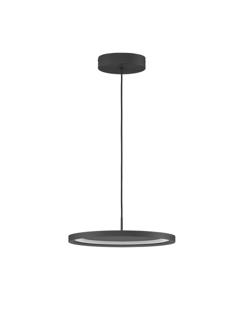 Pendant lamps - Luces Exclusivas ACAYO Pendant Modern Black 1xLED max 30W 3000K LE43329 - product kolory-swiatla.pl 1