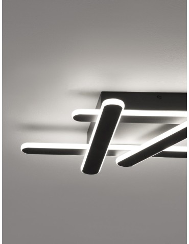 Luces Exclusivas ACALA Modern Ceiling Black 1xLED max 40W 3000K LE43332 - product 2