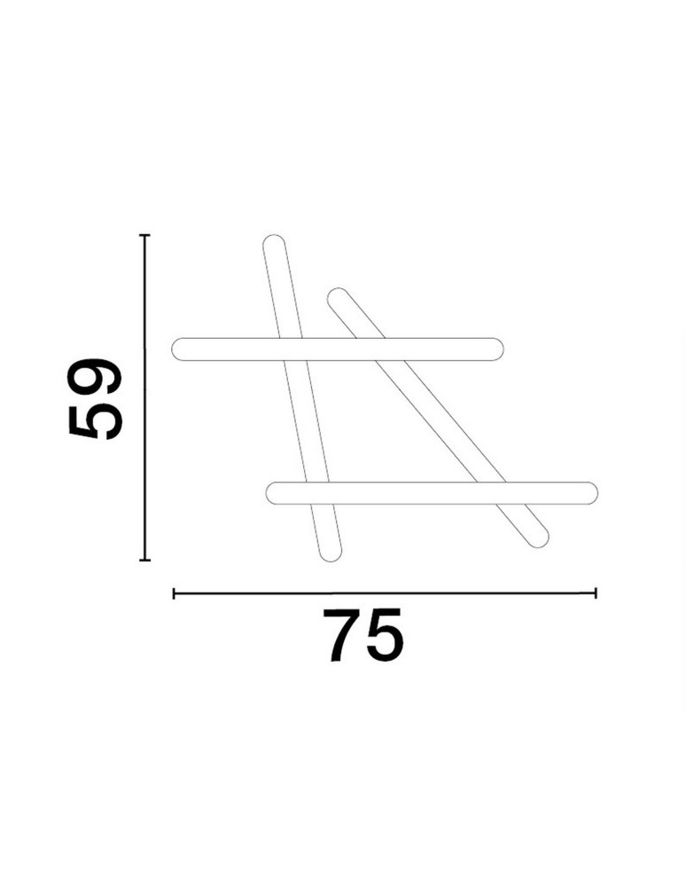 Ceiling lamps - Luces Exclusivas ACALA Modern Ceiling White 1xLED max 60W 3000K LE43335 - product kolory-swiatla.pl 3