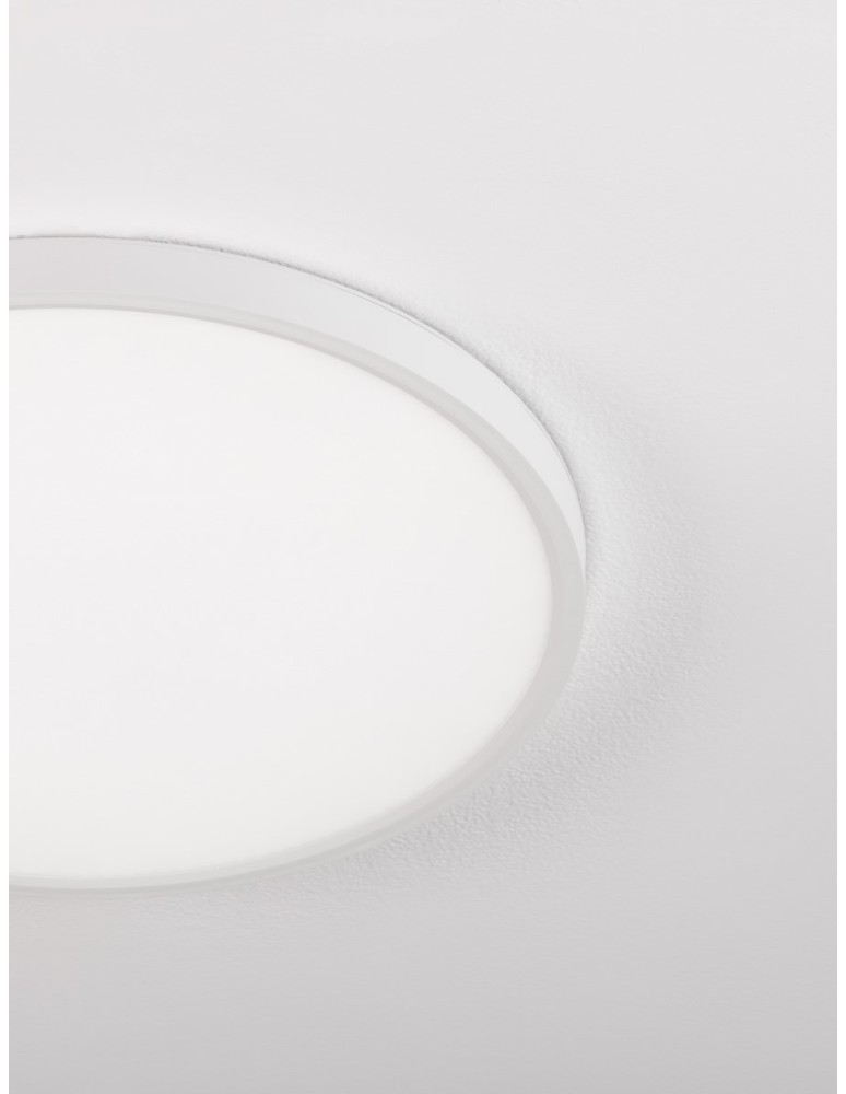 Ceiling lamps - Luces Exclusivas ACISA Modern Ceiling White 1xLED max 36W 3000K/4000K/6500K LE43340 - product kolory-swiatla.pl 2