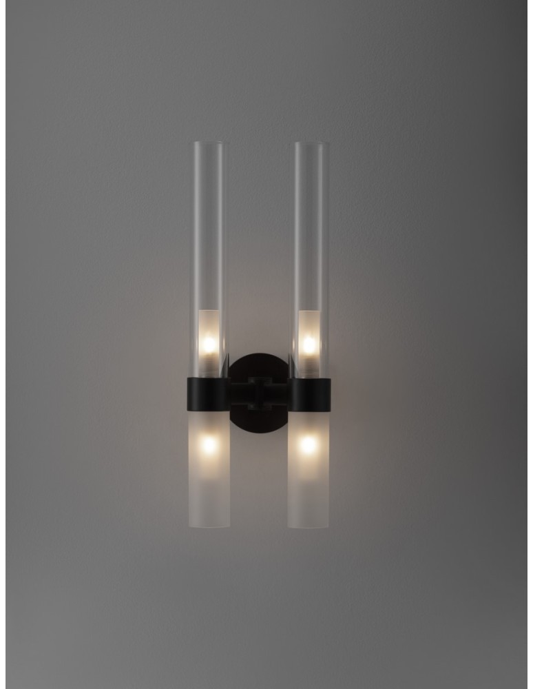 Wall lamps - Luces Exclusivas ACUNA Wall-mounted Modern Black 4xG9 max 5W LE43349 - product kolory-swiatla.pl 3