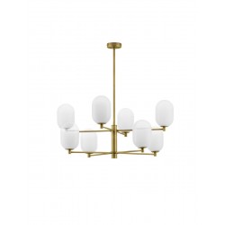Luces Exclusivas BADESI Wisząca Nowoczesna złoty i odcienie złota 8xG9 max 5W LE43350