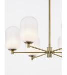 Chandeliers - Luces Exclusivas BADESI Pendant Modern gold and gold shades 6xG9 max 5W LE43351 - product 3
