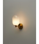 Wall lamps - Luces Exclusivas BADESI Wall-mounted Modern Gold and gold shades 1xG9 max 5W LE43352 - product 3
