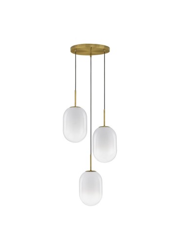 Luces Exclusivas ACUYO Pendant Modern Gold and Shades of Gold 3xE14 max 12W LE43358