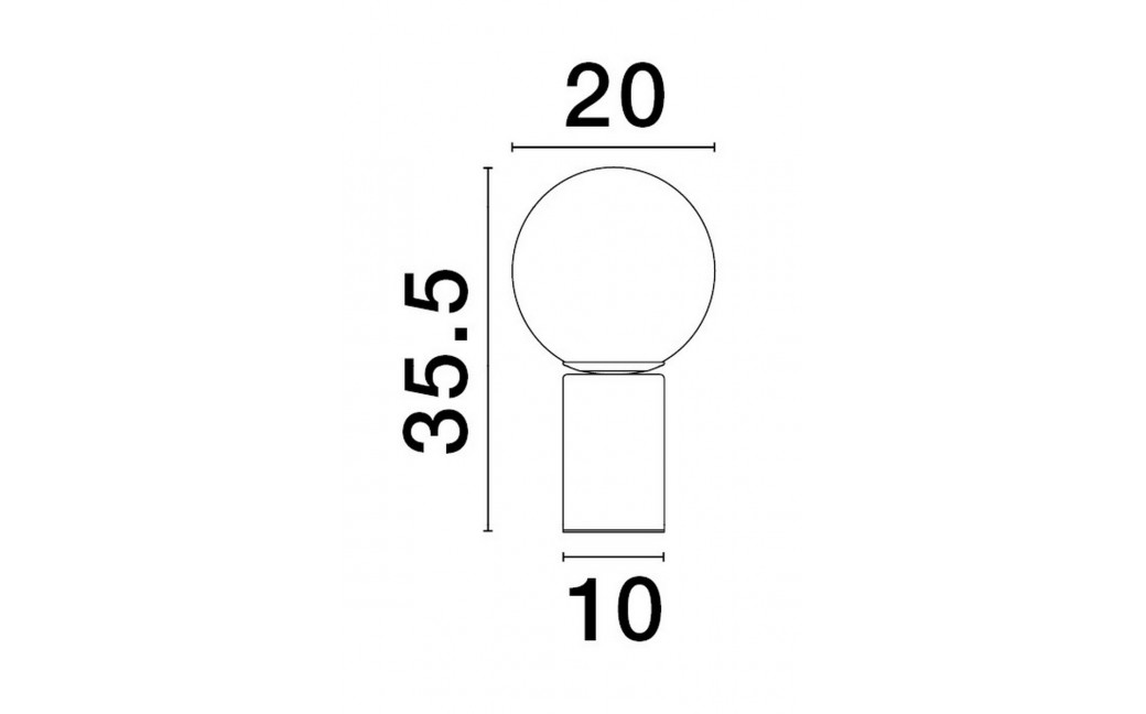 Luces Exclusivas ADELA Sufitowa Nowoczesna złoty i odcienie złota 1xE27 max 12W LE43360