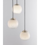 Pendant lamps - Luces Exclusivas ADELA Pendant Modern gold and gold shades 3xE27 max 12W LE43361 - product 3