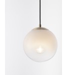 Single pendant lamps - Luces Exclusivas ADELA Pendant Modern gold and gold shades 1xE27 max 12W LE43363 - product 3