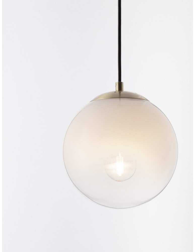 Single pendant lamps - Luces Exclusivas ADELA Pendant Modern gold and gold shades 1xE27 max 12W LE43363 - product kolory-swiatla.pl 3