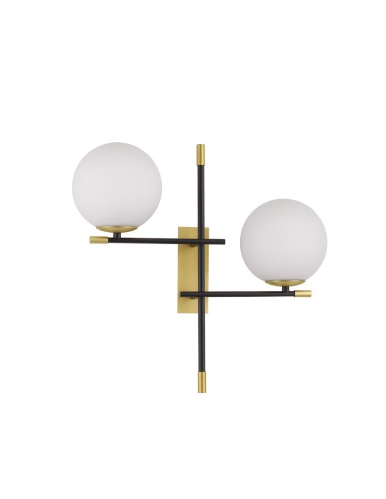 Wall lamps - Luces Exclusivas AEREO Wall-mounted Modern Black 2xG9 max 5W LE43369 - product kolory-swiatla.pl 1
