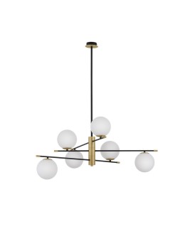 Luces Exclusivas AEREO Pendant Modern Black 6xG9 max 5W LE43370