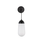 Kinkiety - Luces Exclusivas BADEN Ścienna Nowoczesna czarny 1xE14 max 5W LE43372 - produkt 1