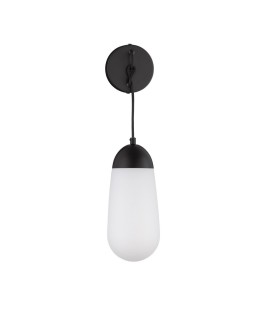 Luces Exclusivas BADEN Wall-mounted Modern Black 1xE14 max 5W LE43372