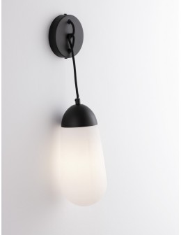 Luces Exclusivas BADEN Wall-mounted Modern Black 1xE14 max 5W LE43372 - product 2