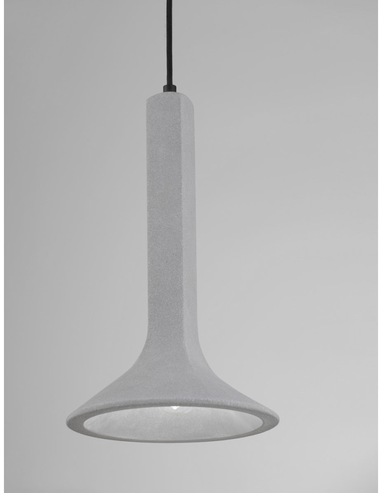 Lampy wiszące - Luces Exclusivas BADOW Wisząca Nowoczesna szary i odcienie szarości 1xE14 max 5W LE43377 - produkt kolory-swiatla.pl 2