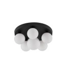 Ceiling lamps - Luces Exclusivas BAILA Ceiling Modern Black 6xG9 max 5W LE43379 - product 1