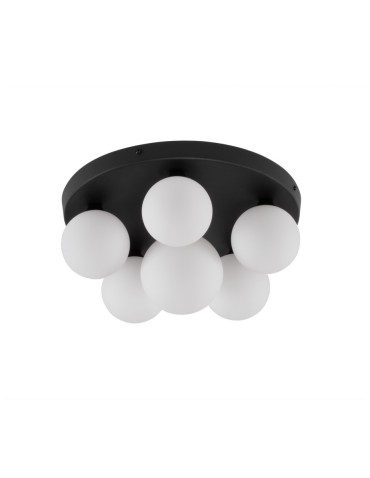 Luces Exclusivas BAILA Sufitowa Nowoczesna czarny 6xG9 max 5W LE43379