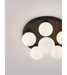 Ceiling lamps - Luces Exclusivas BAILA Ceiling Modern Black 6xG9 max 5W LE43379 - product 2