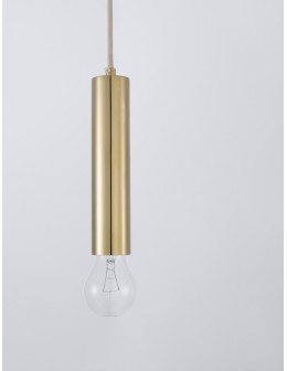 Luces Exclusivas BAJAN Wisząca Nowoczesna złoty i odcienie złota 1xE27 max 12W LE43380 - produkt 2