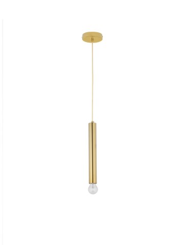 Luces Exclusivas BAJAN Pendant Modern gold and gold shades 1xE27 max 12W LE43381