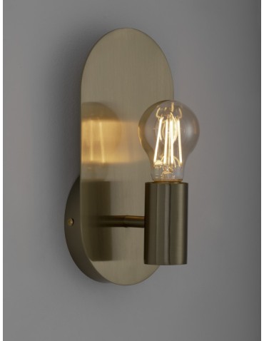 Luces Exclusivas BAJIO Wall-mounted Modern Gold and gold shades 1xE27 max 12W LE43383 - product 2