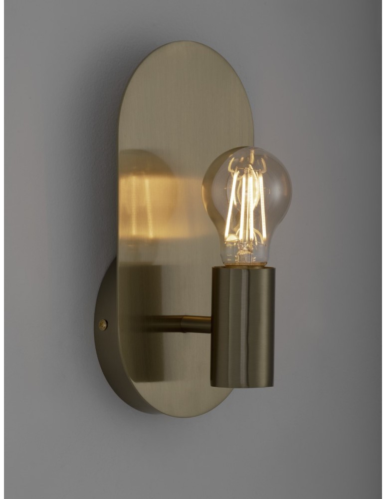 Wall lamps - Luces Exclusivas BAJIO Wall-mounted Modern Gold and gold shades 1xE27 max 12W LE43383 - product kolory-swiatla.pl 2