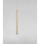 Single pendant lamps - Luces Exclusivas BAJAN Pendant Modern gold and gold shades 1xE27 max 12W LE43384 - product 2
