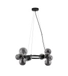 Pendant lamps - Luces Exclusivas PARLA Pendant Modern Grey and shades of grey 11xG9 max 5W LE43387 - product 1