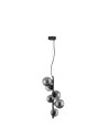 Luces Exclusivas PARLA Pendant Modern Gray and shades of gray 6xG9 max 5W LE43388