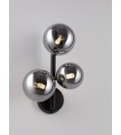 Kinkiety - Luces Exclusivas PARLA Ścienna Nowoczesna szary i odcienie szarości 3xG9 max 5W LE43389 - produkt 2