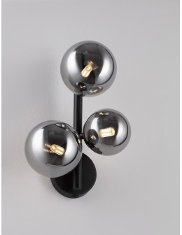 Luces Exclusivas PARLA Wall-mounted Modern Grey and shades of grey 3xG9 max 5W LE43389 - product 2