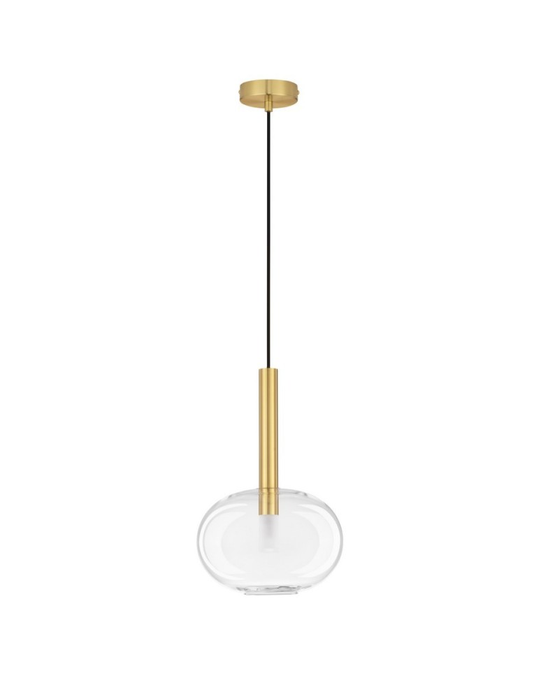 Pendant lamps - Luces Exclusivas BAJOS Pendant Modern gold and gold shades 1xG9 max 5W LE43390 - product kolory-swiatla.pl 1