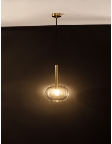 Luces Exclusivas BAJOS Wisząca Nowoczesna złoty i odcienie złota 1xG9 max 5W LE43390 - produkt 2